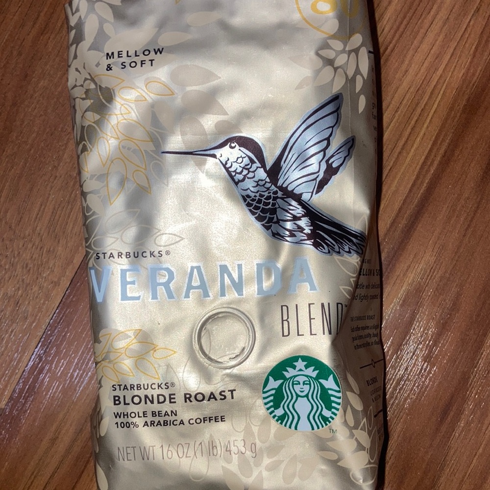 🚨 FINAL DROP- NWT Starbucks veranda blonde roast whole bean coffee